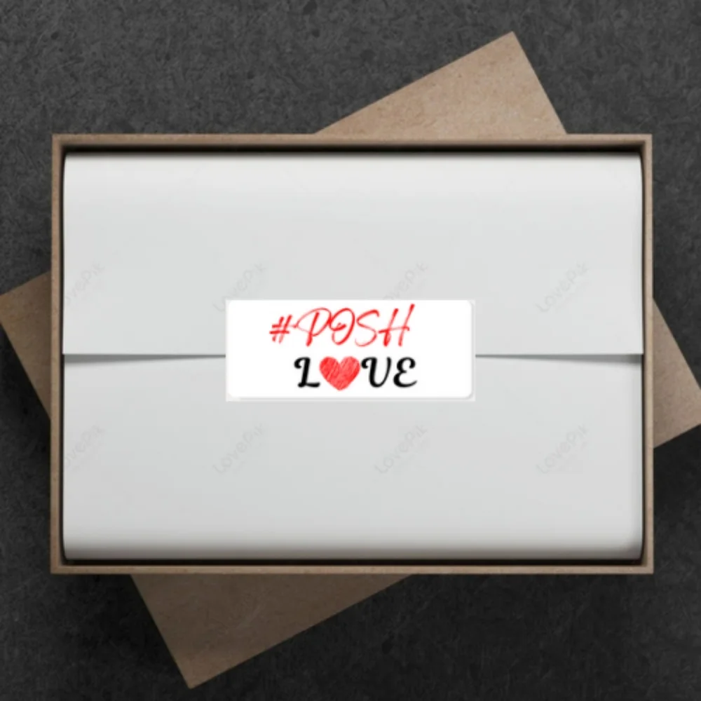 ♥️ 5x25 / 120 Thank You Stickers MATTE PAPER